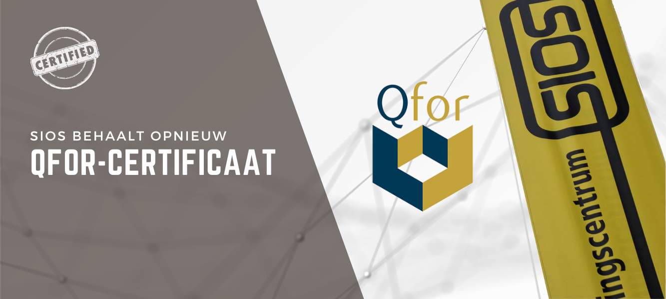 SIOS behaalt opnieuw Qfor-certificaat