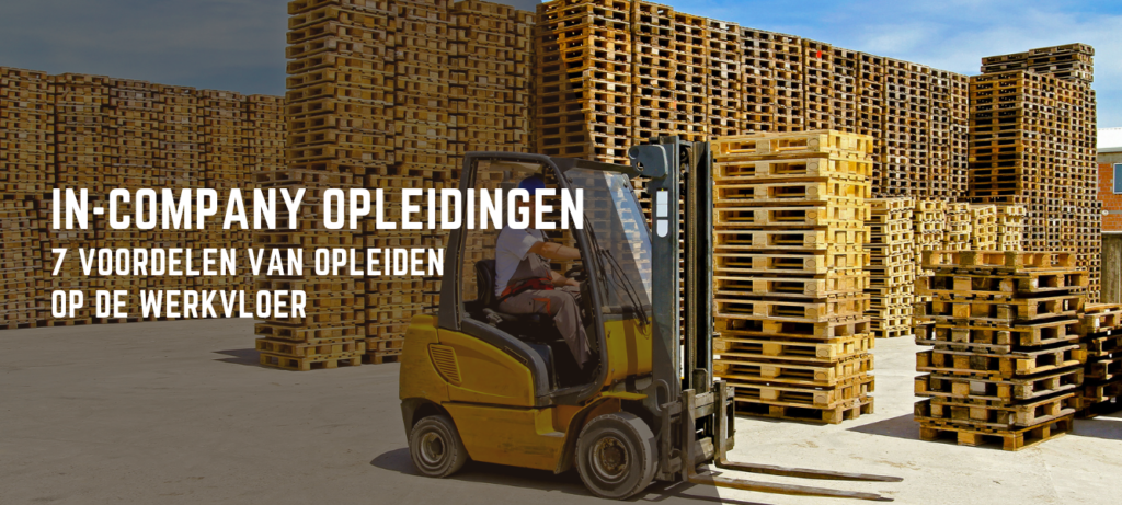 Cursisten volgen een in-company opleiding van SIOS op de werkvloer van hun bedrijf